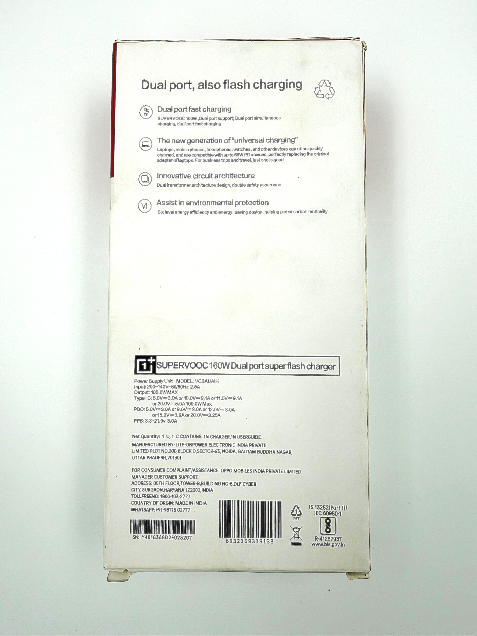 OnePlus SUPERVOOC 160W Dual Port Super Flash Charger - Image 4