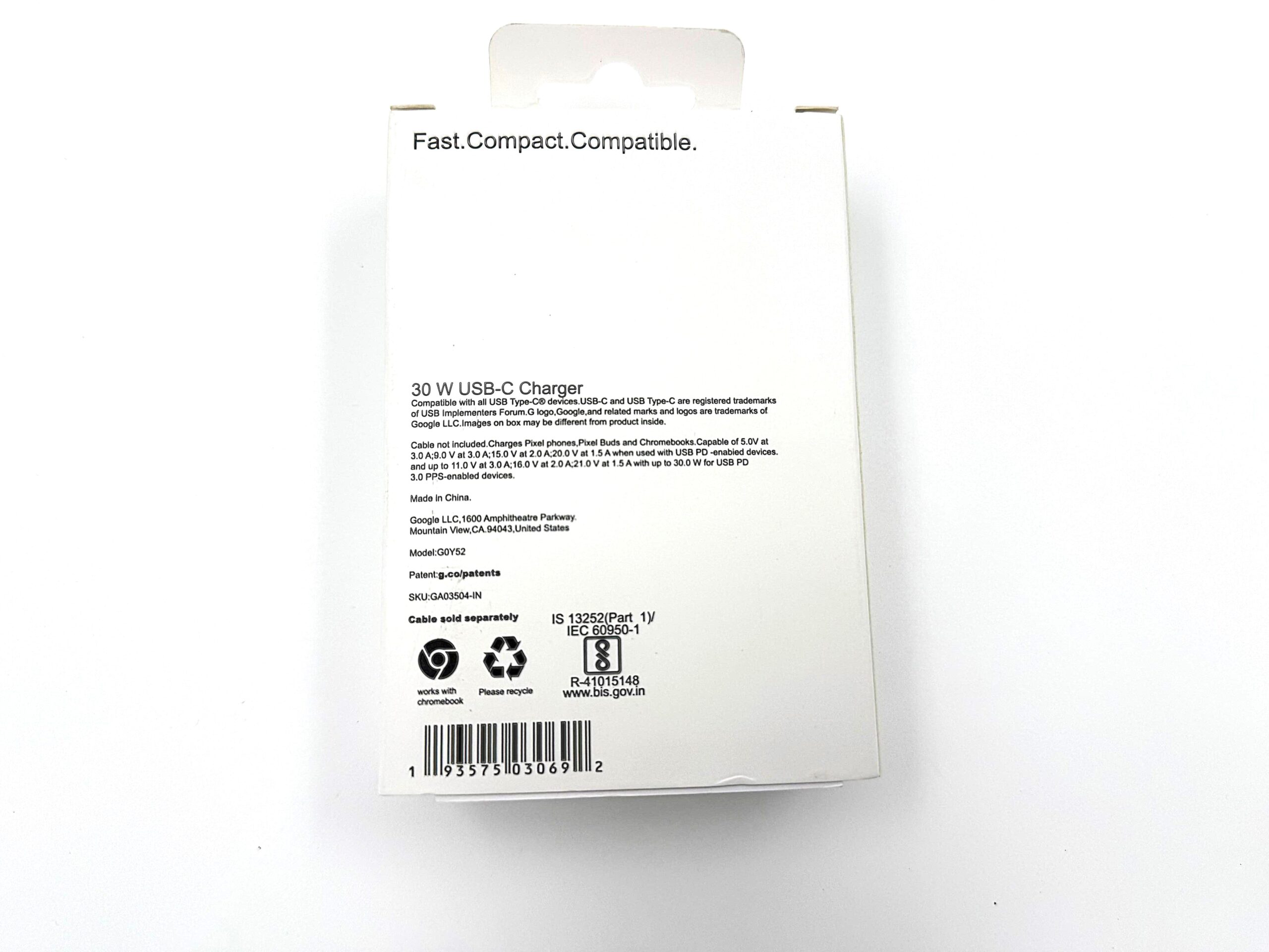 Google 30W USB-C Charger - Image 4