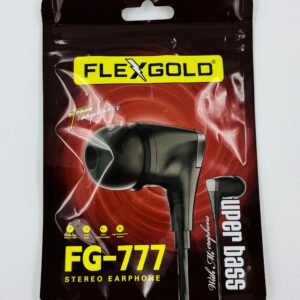 FLEXGOLD FG-777 Wired Earphones – Super Bass