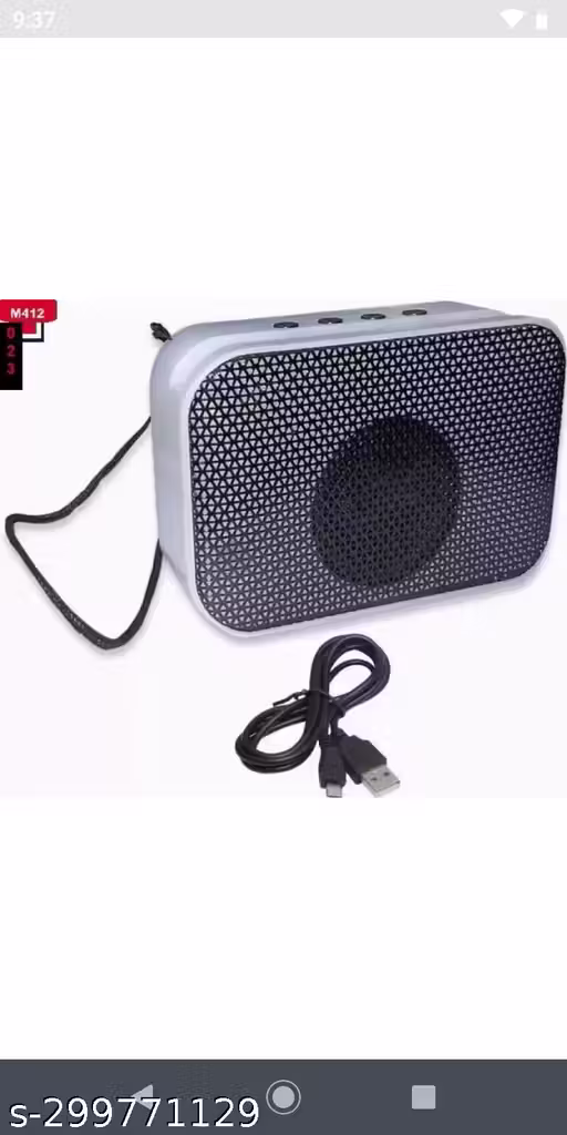 PICKPACK PP-BT1103 Wireless Speaker (Disco LED) (UL) - Image 2